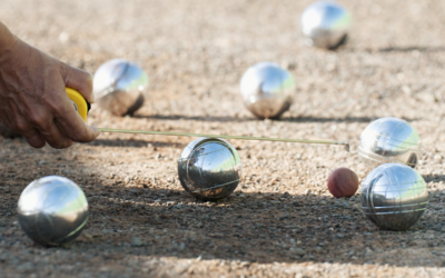 Concours de pétanque à Saint-Cyr-de-Valorges