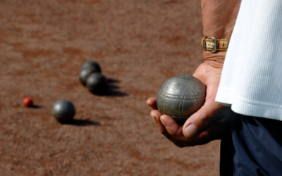 Concours de pétanque à Thel